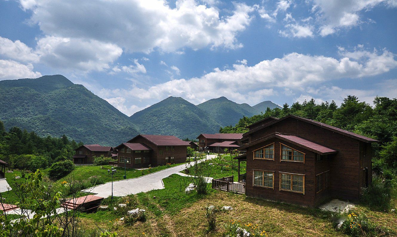 红池坝风景区实拍重庆市巫溪县文峰镇