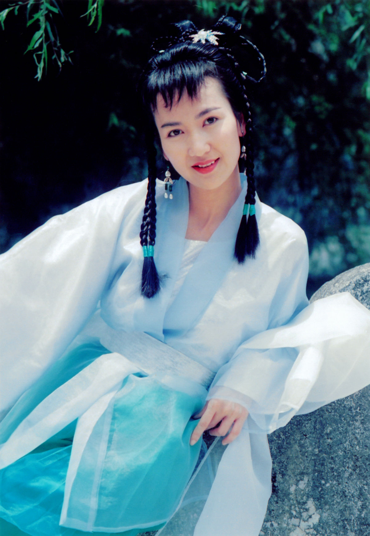 那些年的陈美琪,罕见剧照老照片,《白蛇传》中最经典的小青|白蛇传