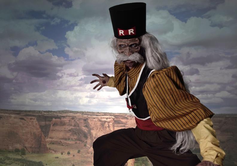 龙珠超cos,网友:看着杀马特的悟空,怎么觉得沙鲁才是正派?