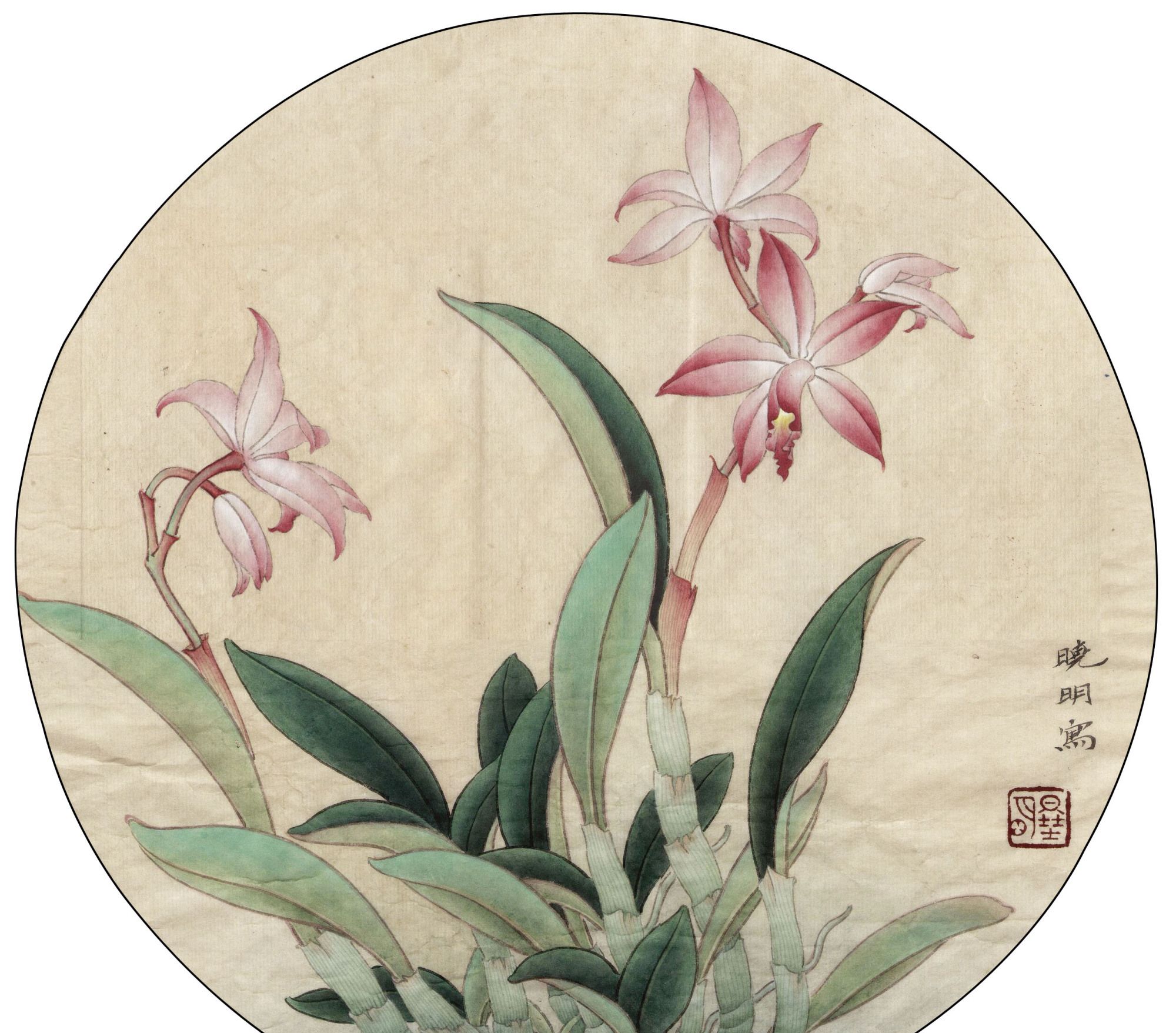 雅俗共赏现代院体工笔画家李晓明作品欣赏高清