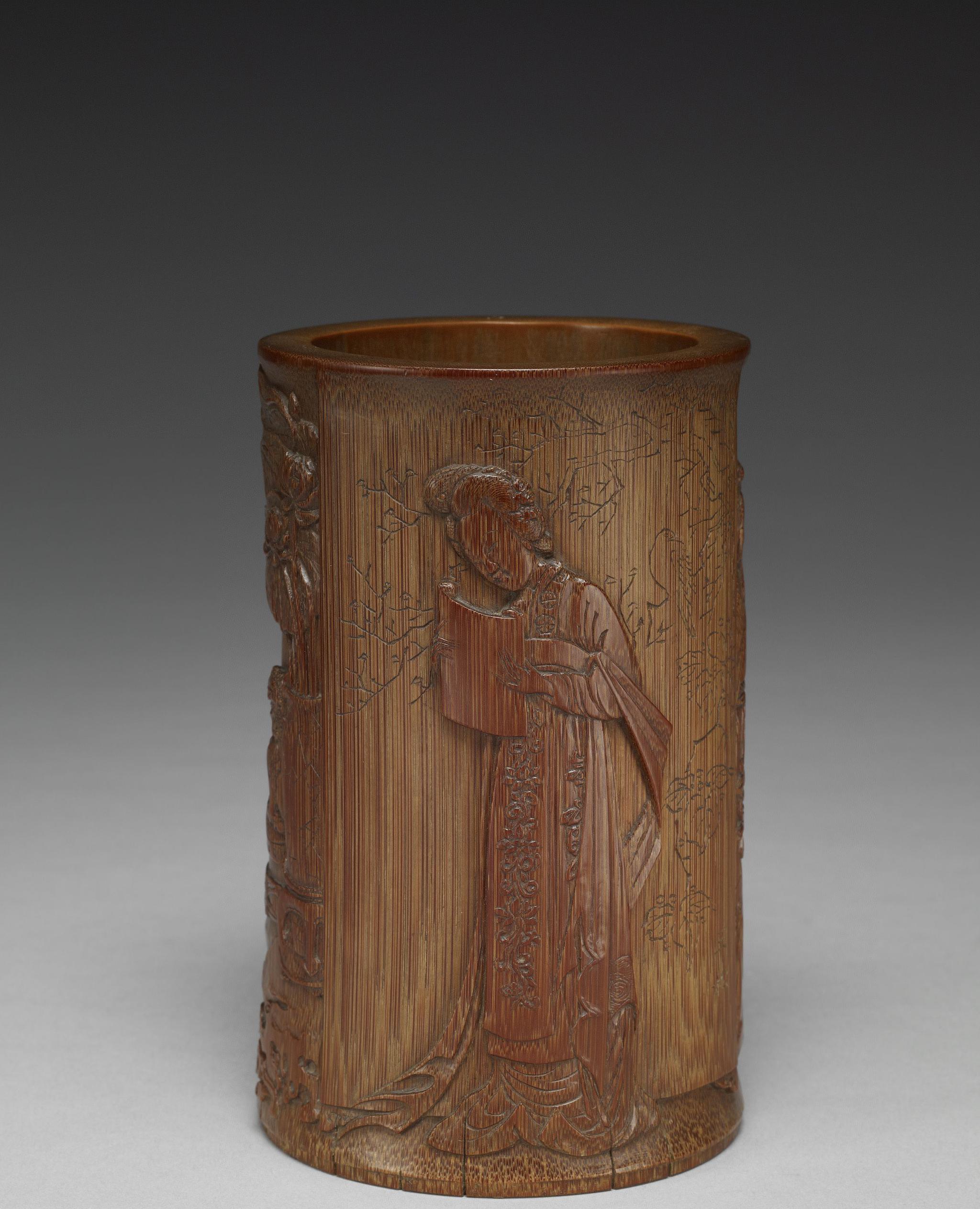 台北故宫博物院典藏明清两代竹雕精品独具匠心