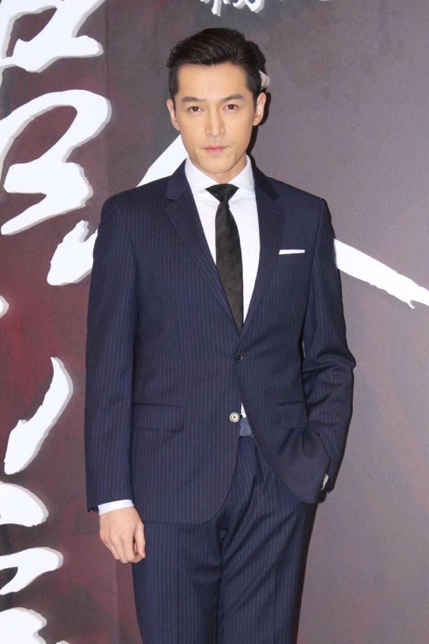 男神西装照合集彭于晏帅发哥有气场你的西装男神是谁