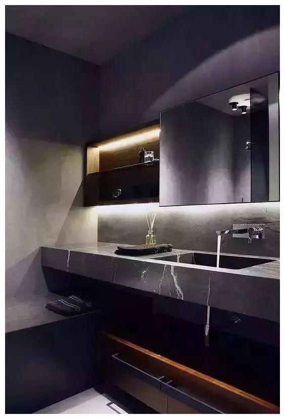 你家的洗手台用了石材吗？给你几款参考参考