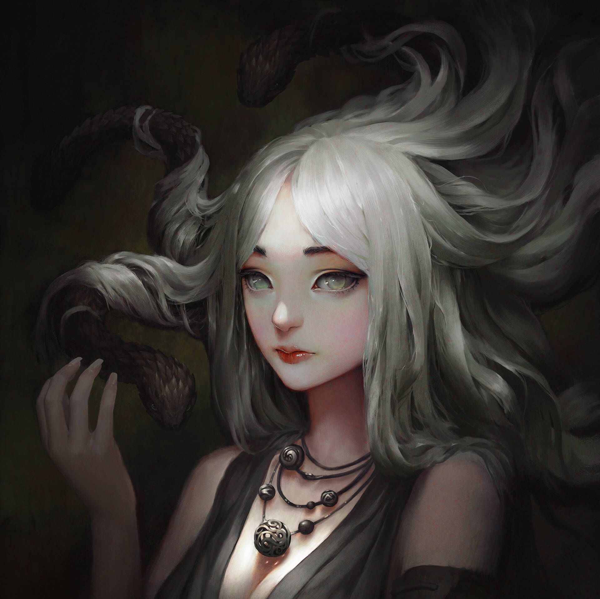 插画大师超写实的插画作品欣赏人物造型超美的养眼大作