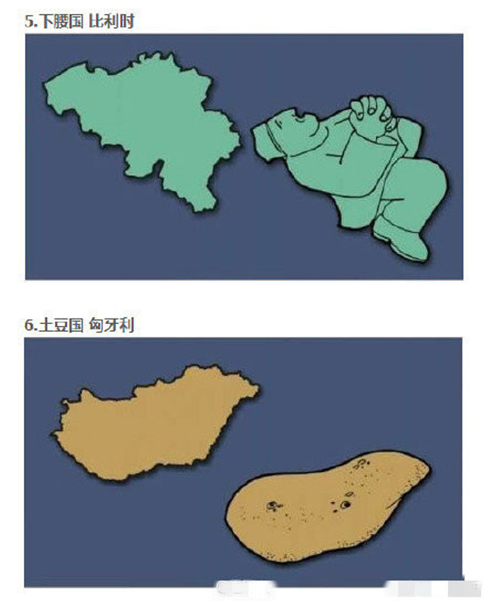 欧洲地图的秘密换个方式迅速记住欧洲国家的地形