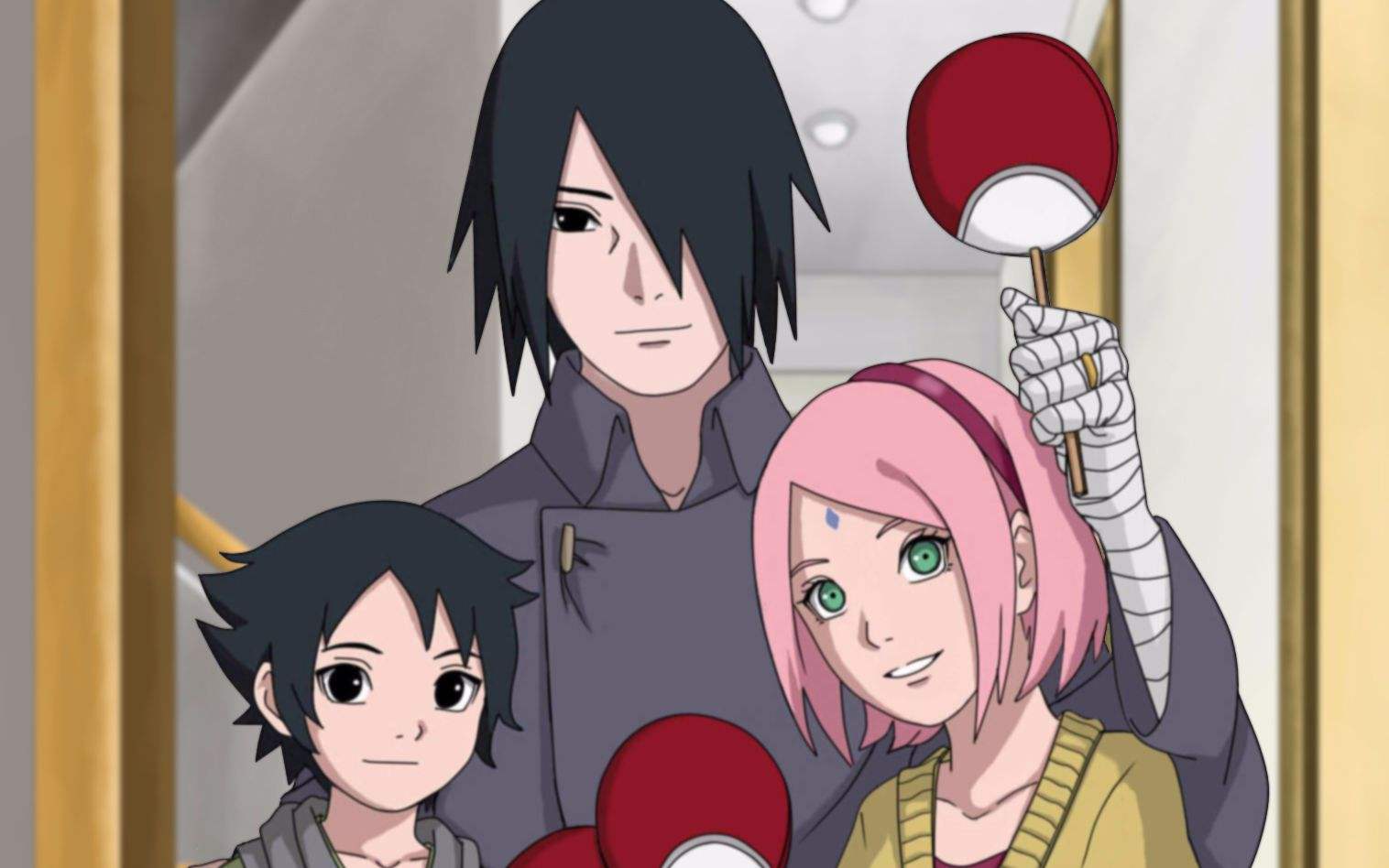 《火影忍者》佐助和小樱