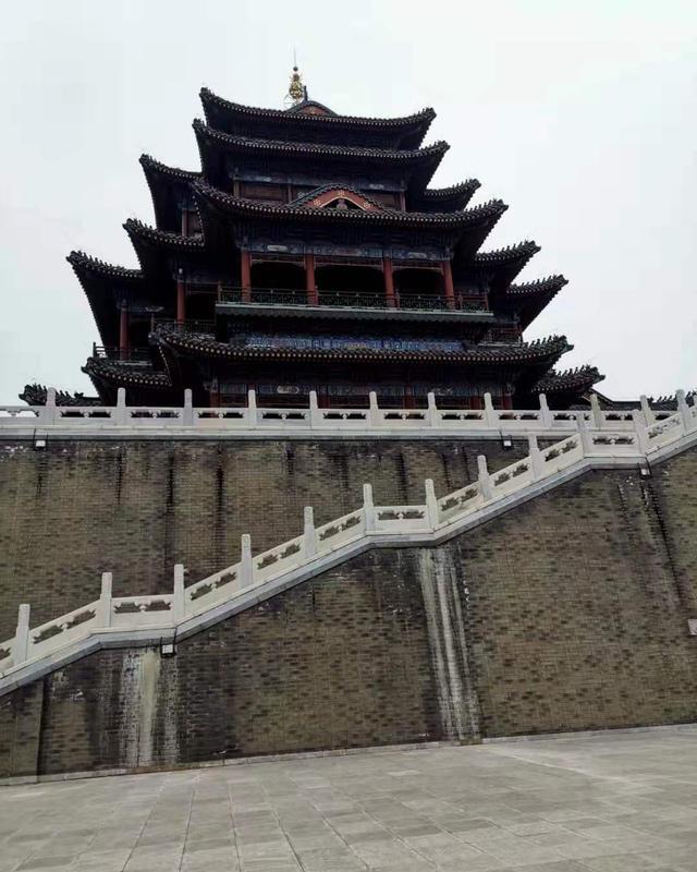 秦故都清渭楼曾经有过辉煌现在很少有人知道我们一去去看看吧