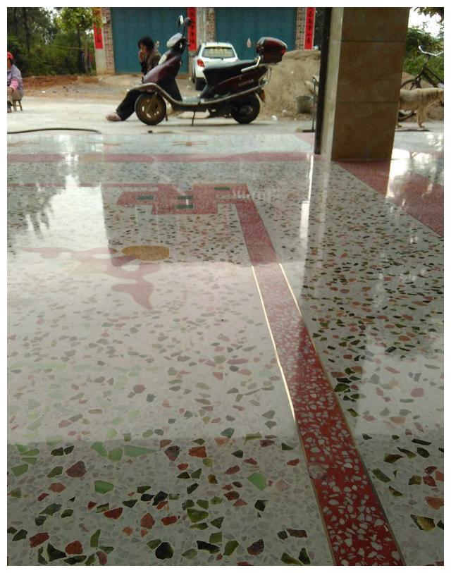 水磨石地面如何抛光做镜面处理？
