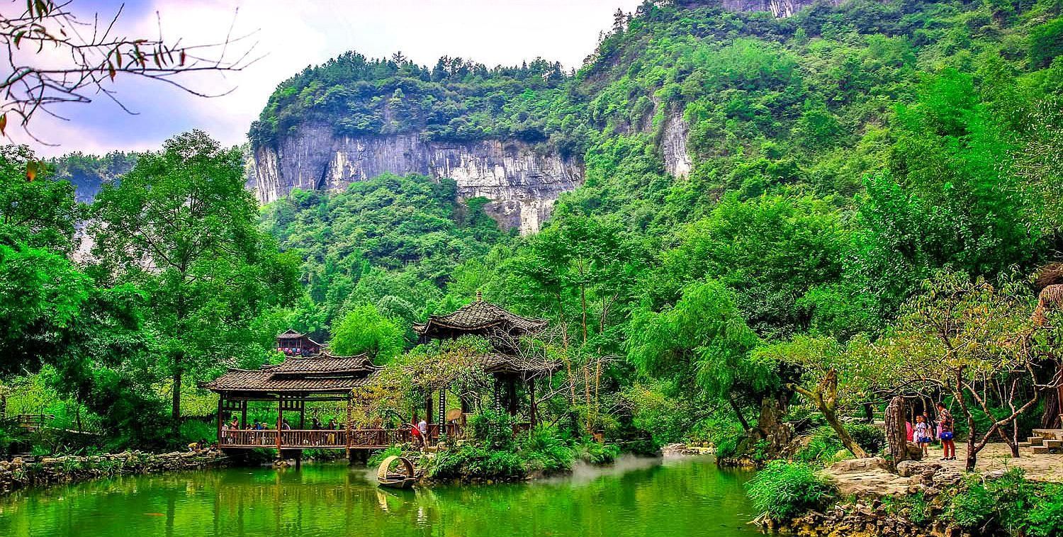 陶渊明《桃花源记》中的"世外桃源"重庆酉阳桃花源