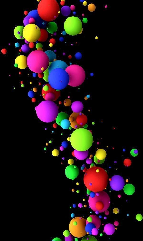 色彩大爆炸的手机锁屏桌面壁纸图片带走它让壁纸色彩缤纷起来