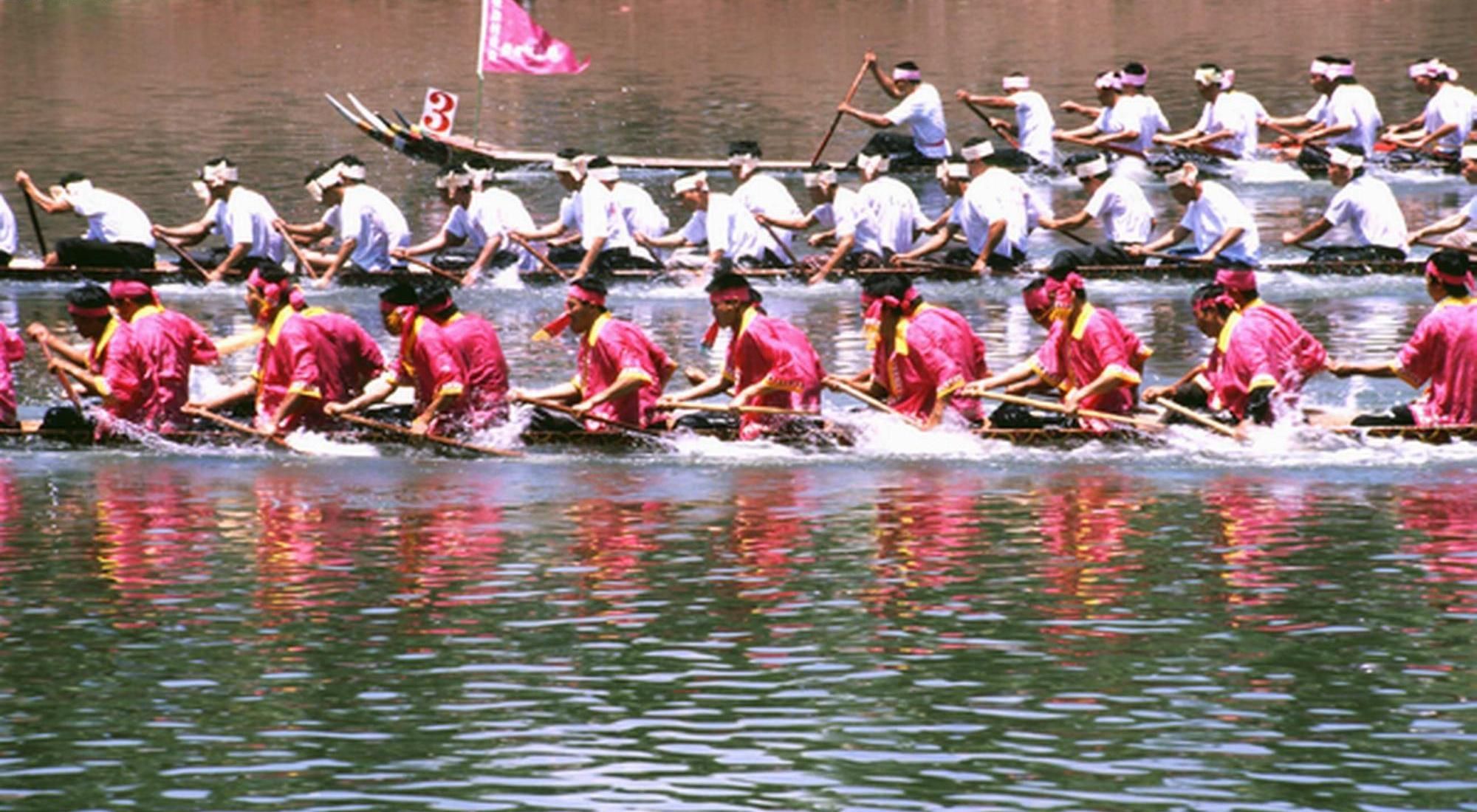 海南陵水新村渔港每家每户都供奉着这样云南,傣族泼水节,赛龙舟