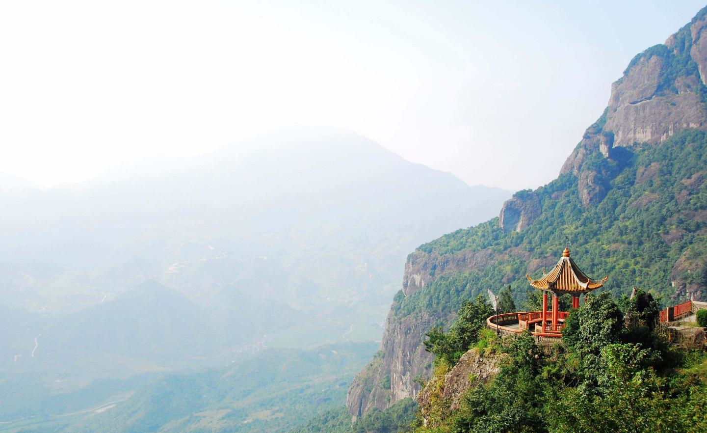 福建有座"小黄山" 私藏一个悬空寺, 十分壮观, 门票超良心