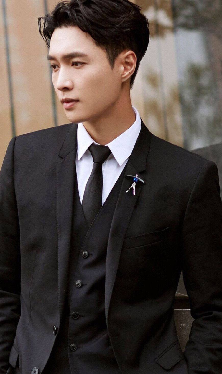 男神西装照合集彭于晏帅发哥有气场你的西装男神是谁