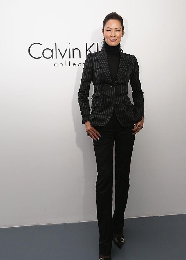 身高179cm的超模马艳丽人高马大笑容迷人浑身散发独有的魅力