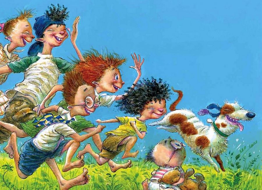 插画美国艺术家davidcatrow儿童绘本插图