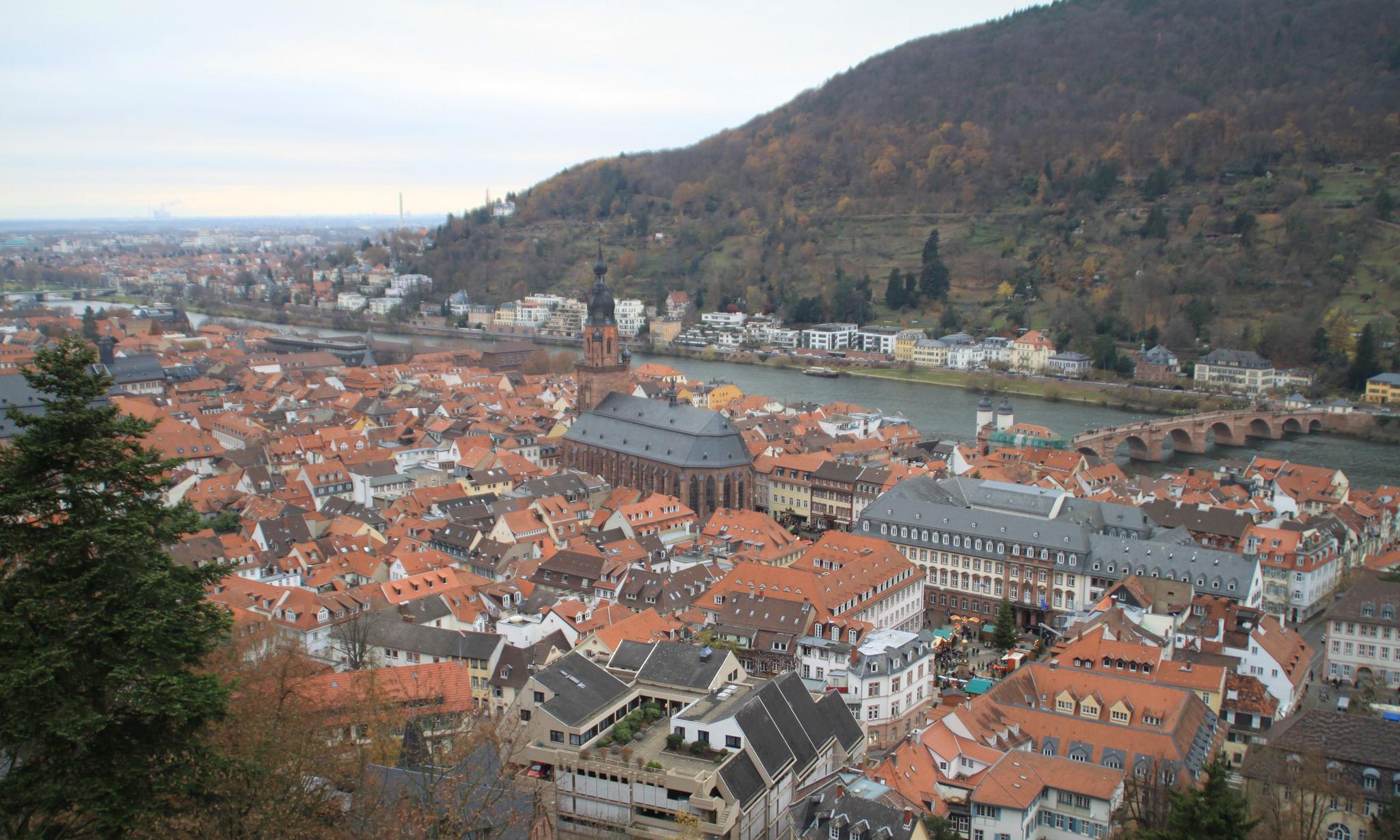 海德堡:德国内卡河上美丽的小镇