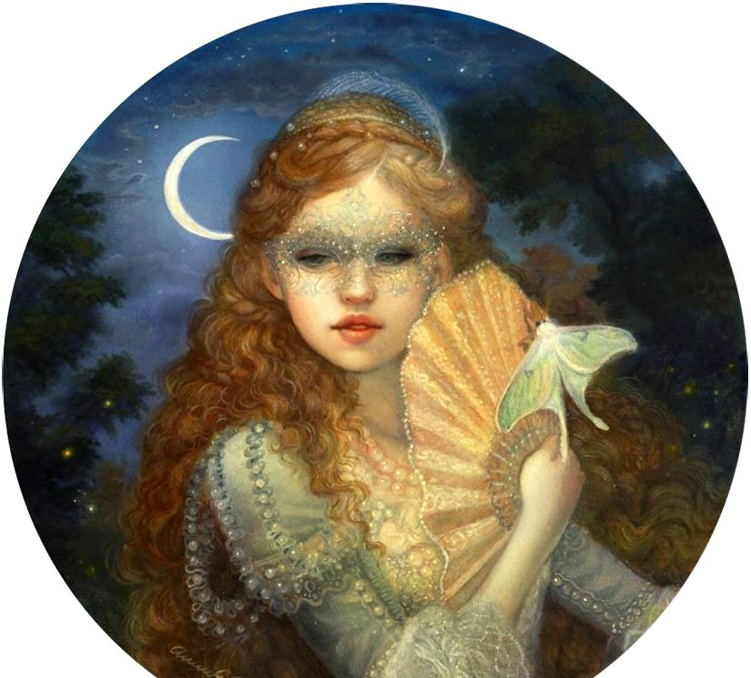 古典绚丽,让人记忆深刻的插画:作品来自美女插画家annie stegg|丙烯画