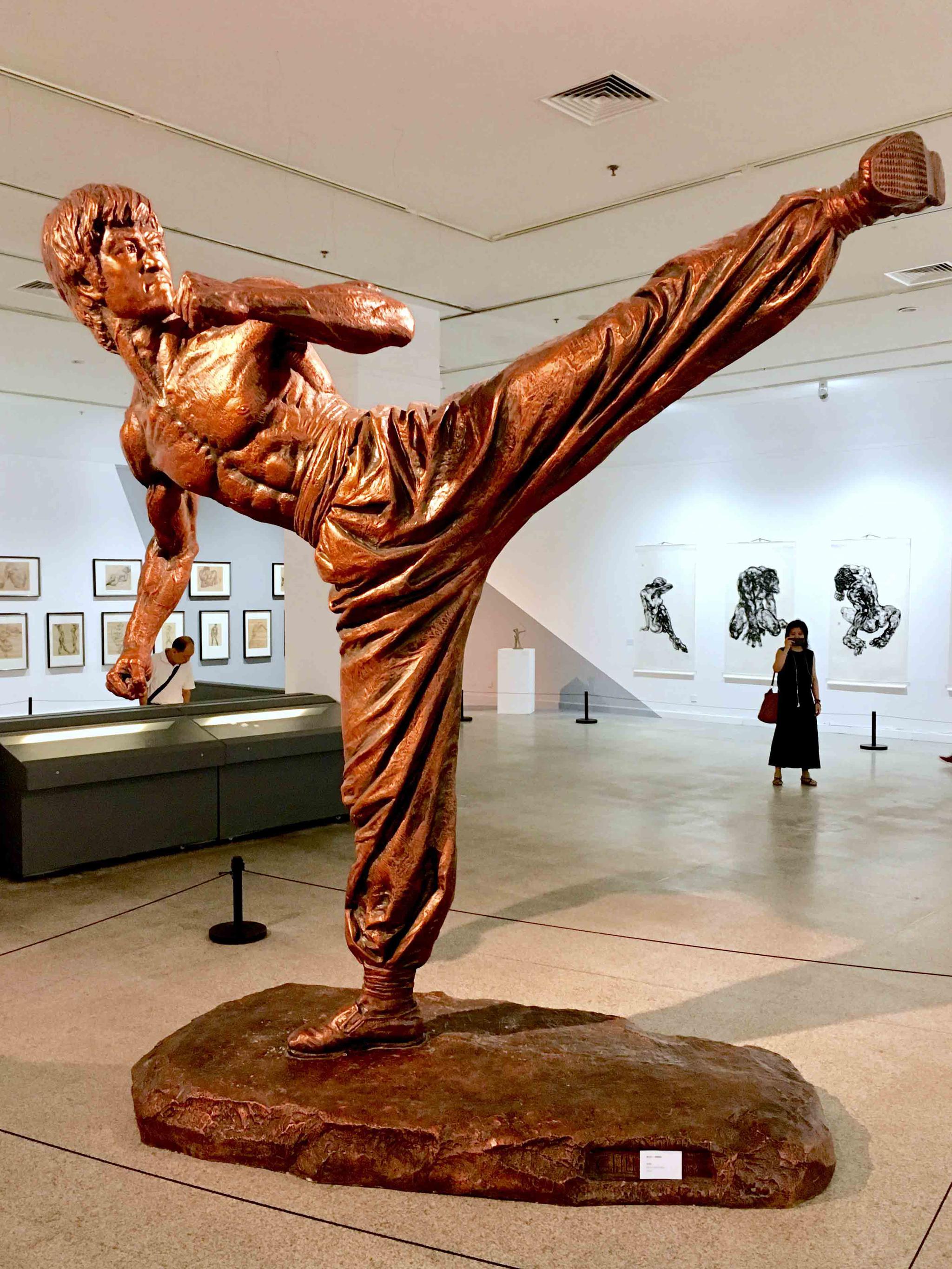 艺道融心朱达诚雕塑作品展湖北美术馆