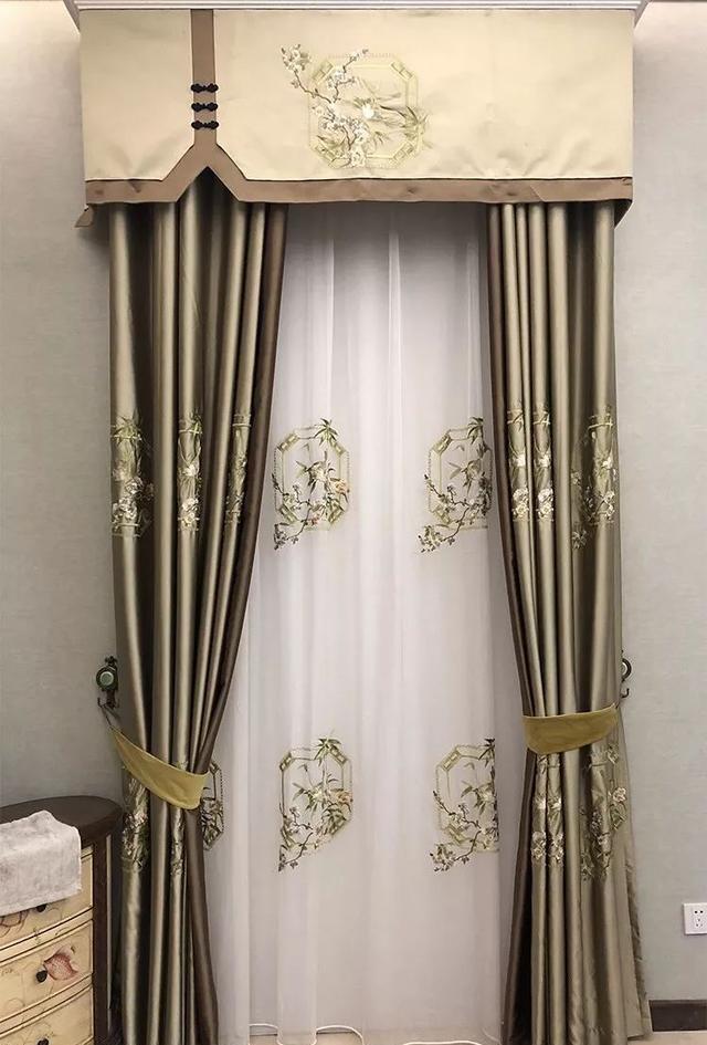 新中式窗帘帘头感受中国文化的艺术与魅力