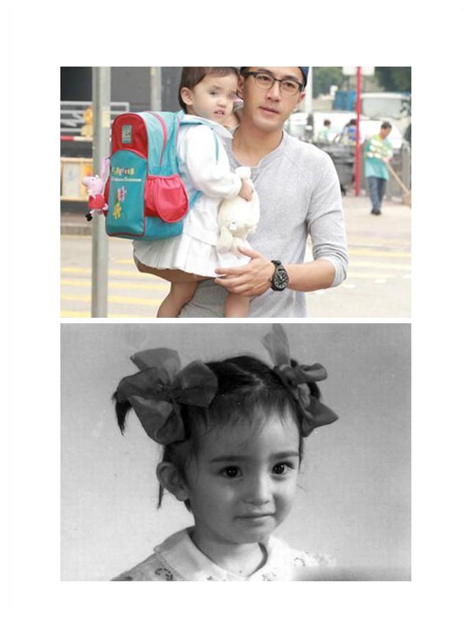 小糯米长成美少幂啦像杨幂还是像刘恺威一目了然