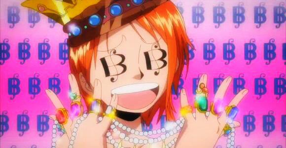 路飞喜提15亿贝利赏金娜美满眼星星