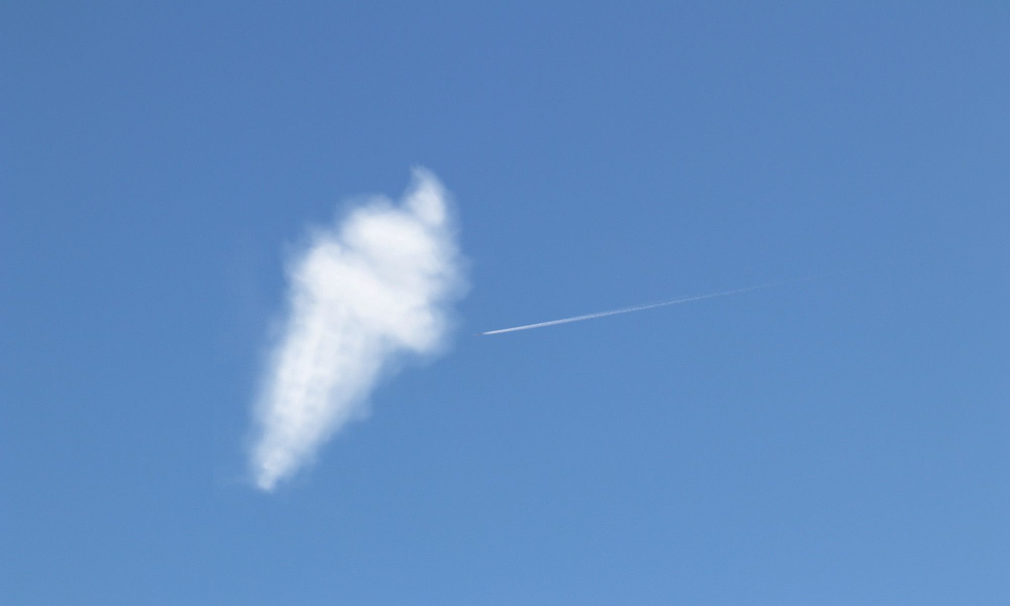 形状各异的云最美的天空