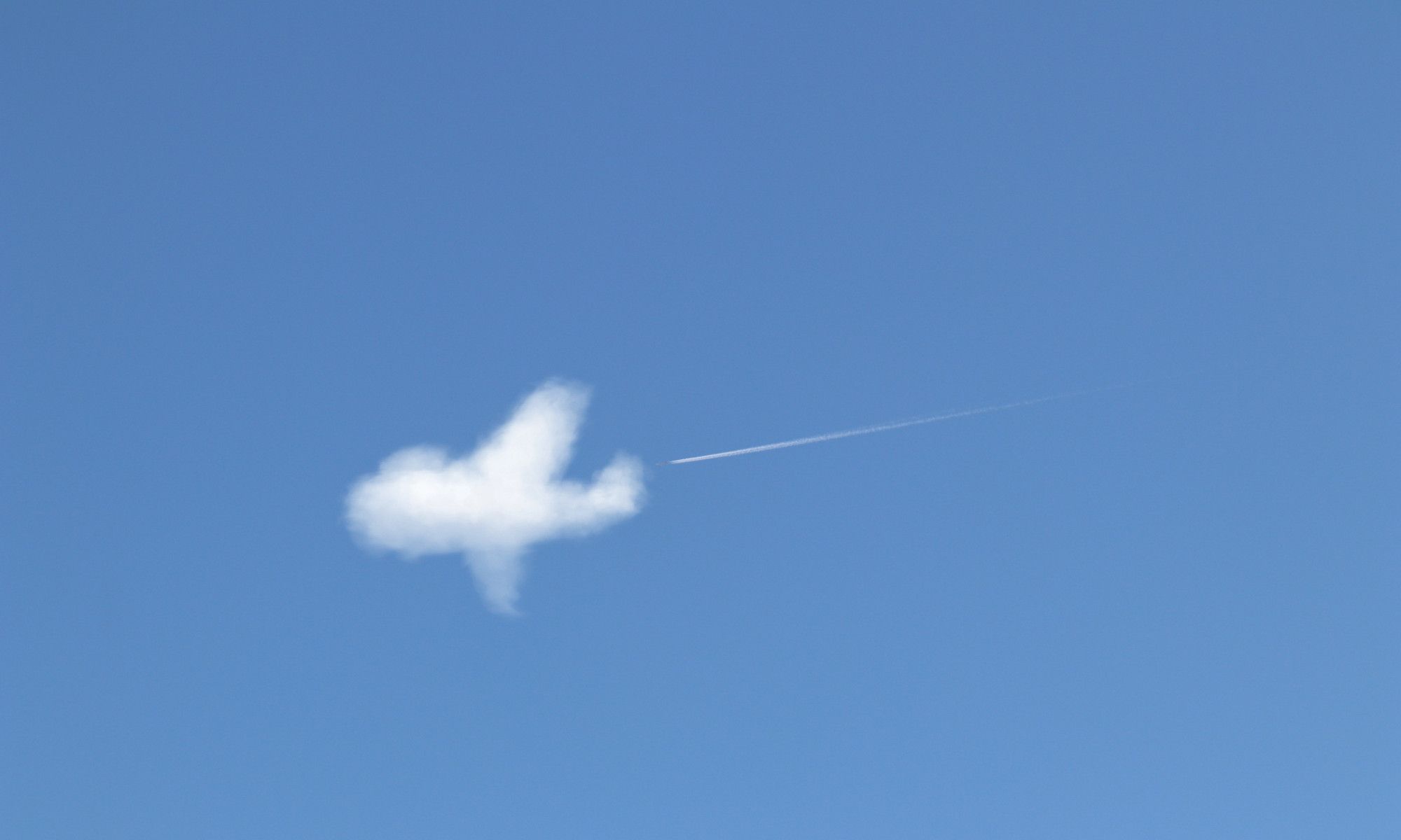 形状各异的云最美的天空