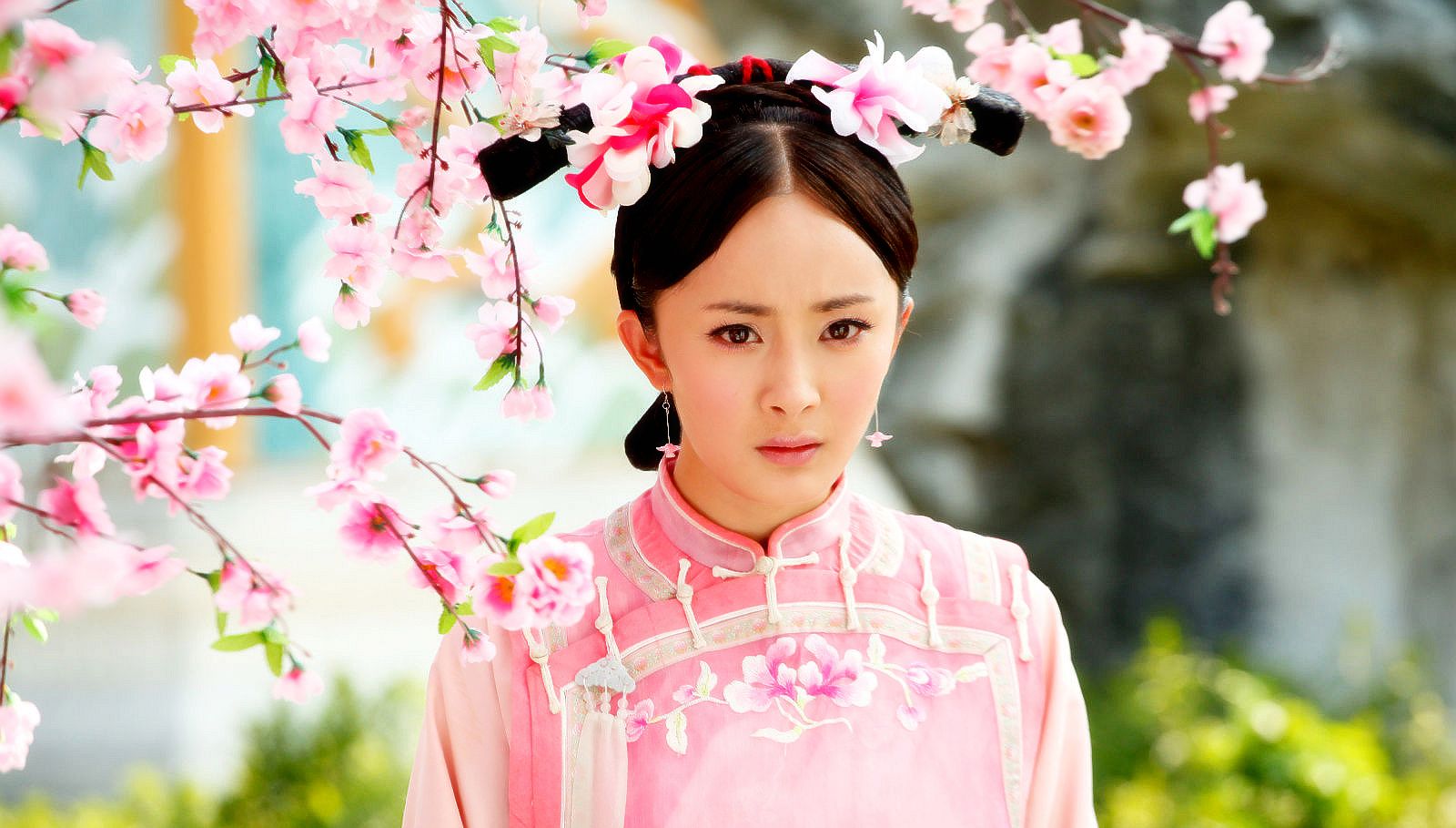 杨幂《宫锁心玉》一组古装唯美壁纸图,美到你无话可说