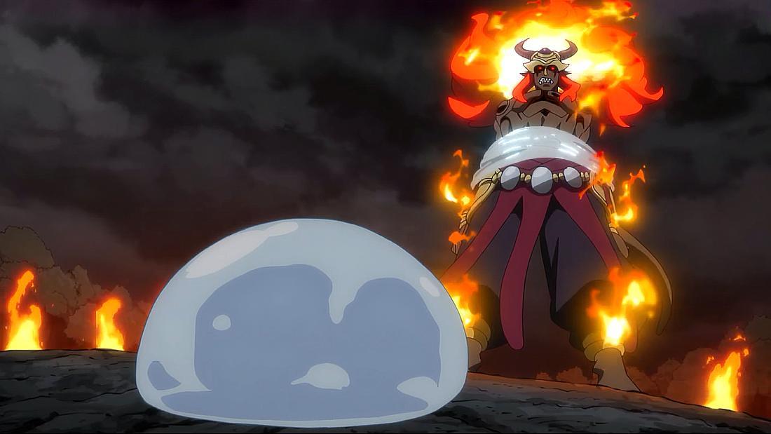 转生史莱姆暴风龙维鲁德拉和伊芙利特下将棋比萌王更强的漂亮