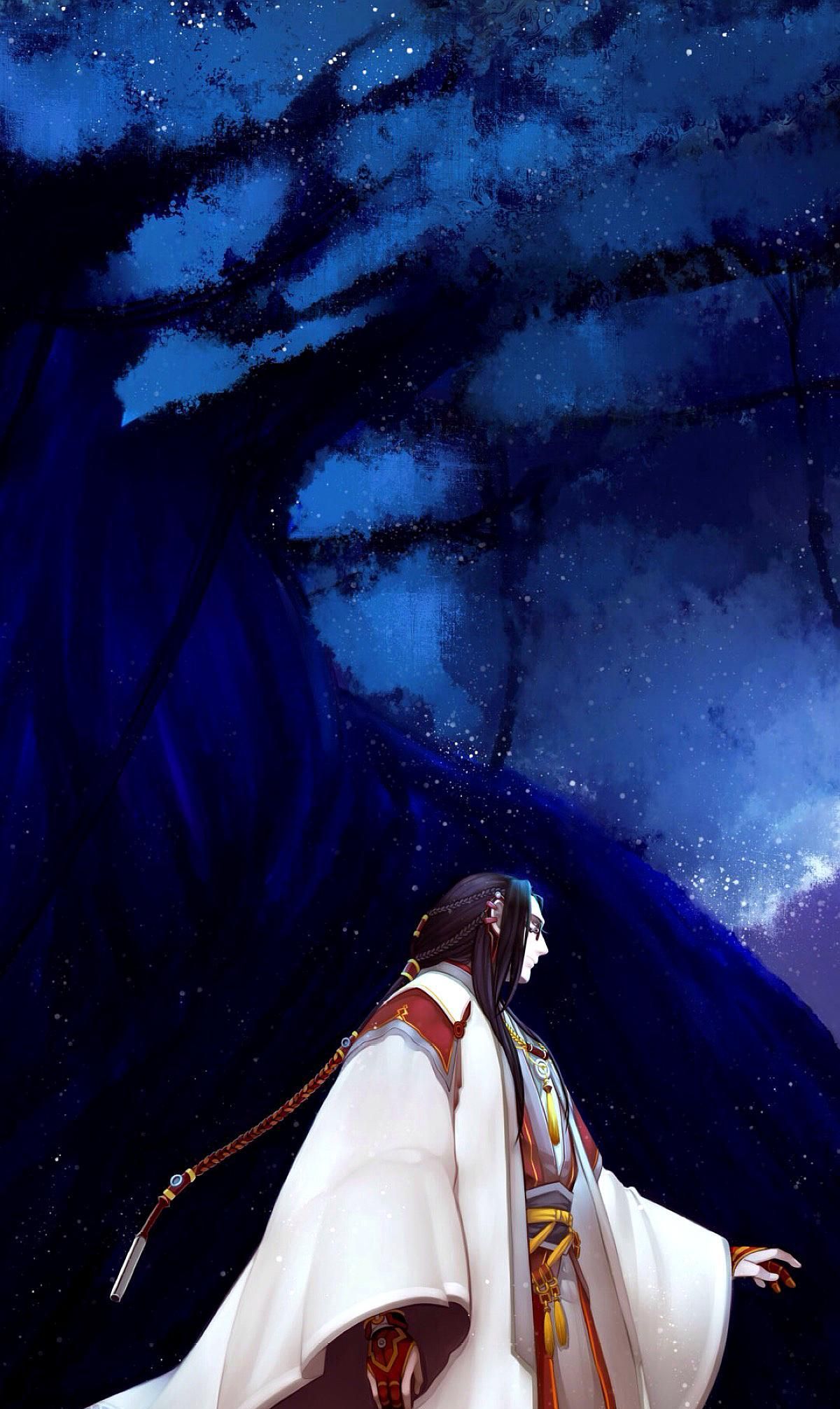 唯美古风壁纸 | 日色欲尽花含烟,月明欲素愁不眠|日色|雨霖铃|赵瑟初|斜江|红蕉_新浪新闻