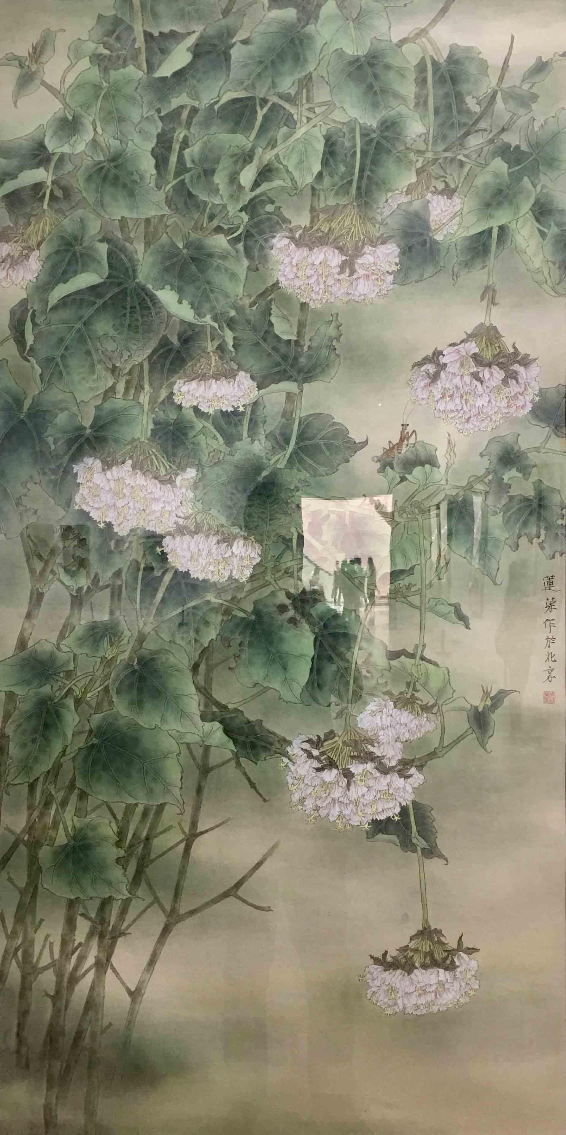 精微广大中国当代名家工笔画作品展丹青新象湖北美术馆