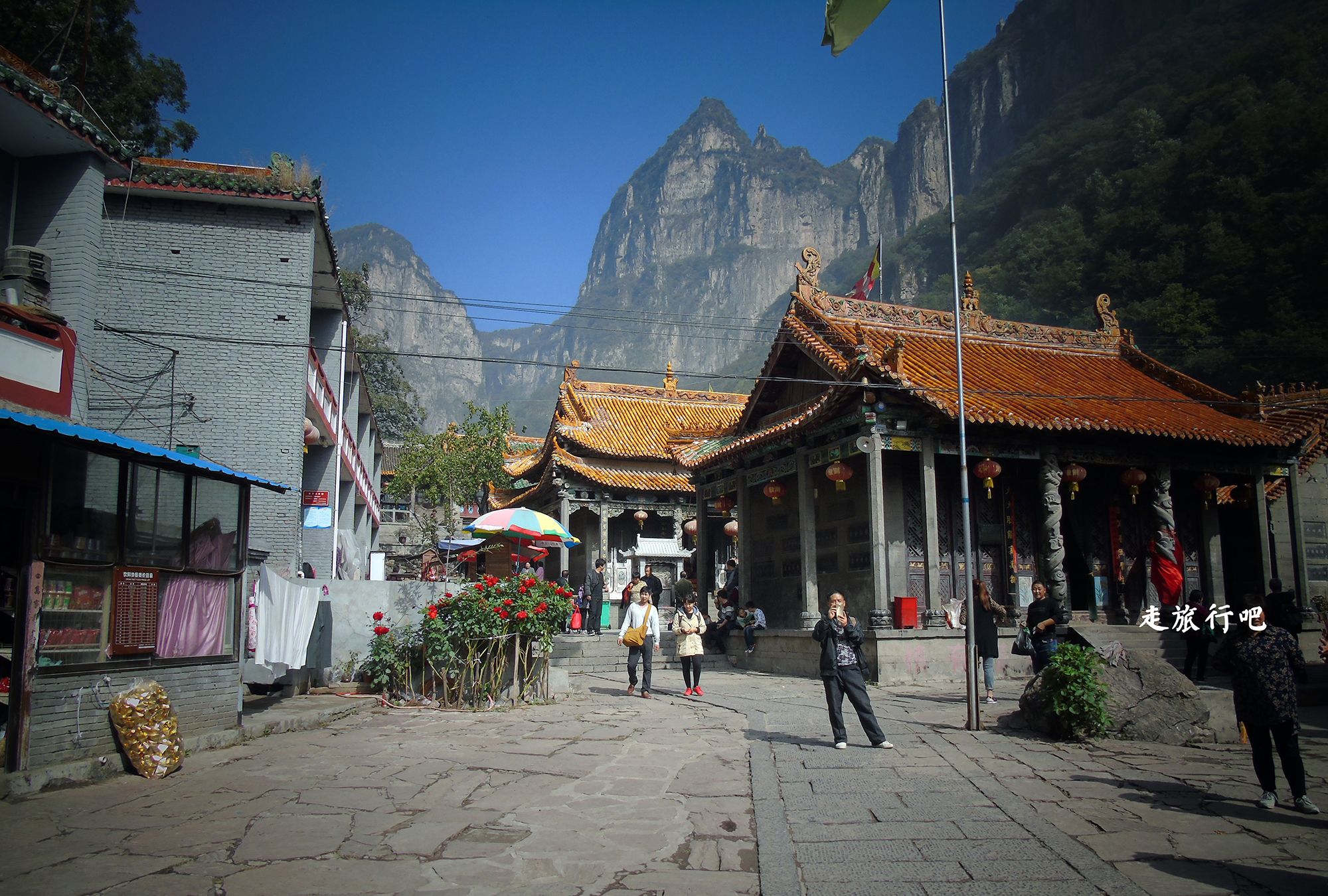 河南辉县九莲山,藏在太行深处的胜地,人少风景美