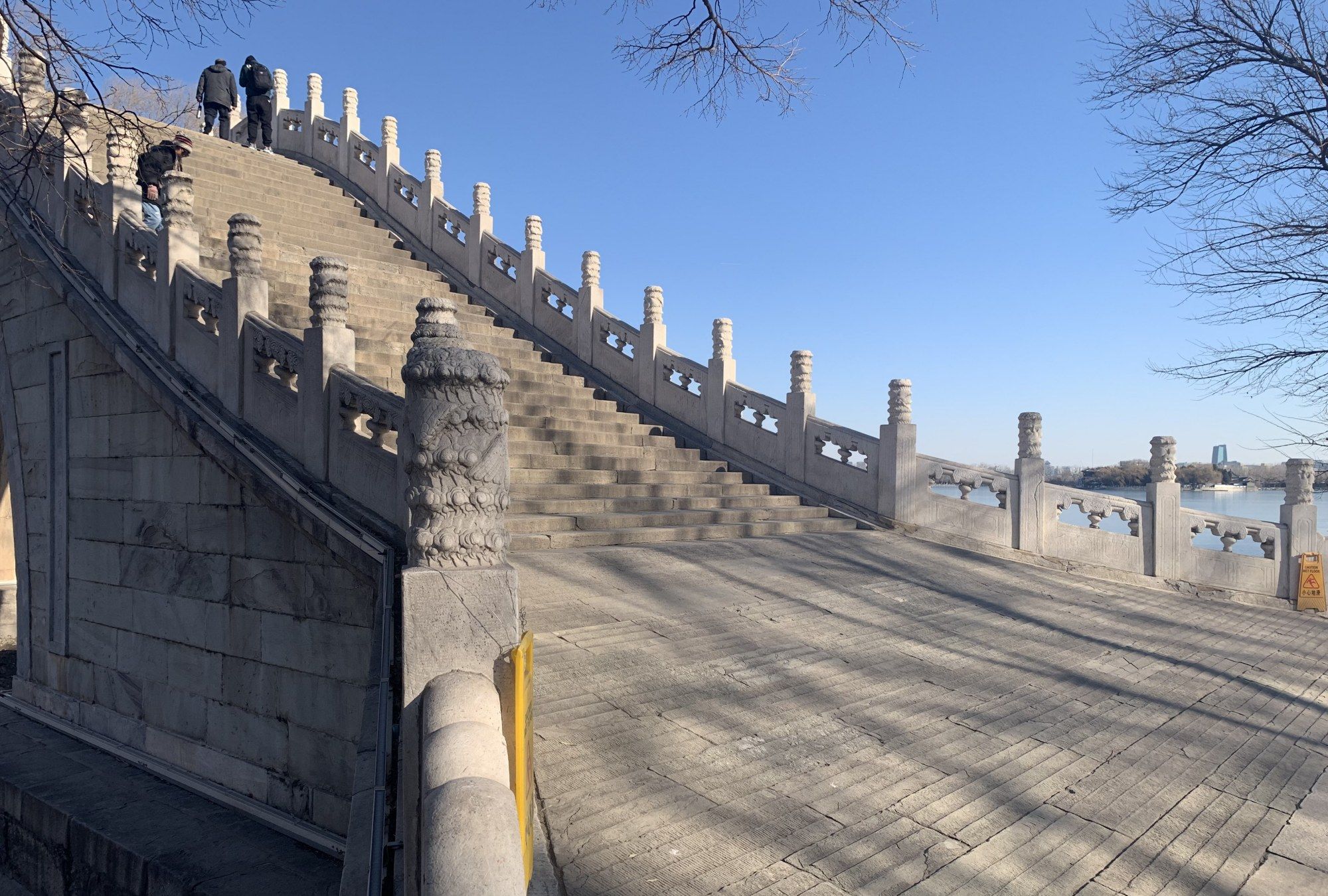 昆明湖上玉带桥旧名穹桥俗称驼峰桥_高清图集_新浪网