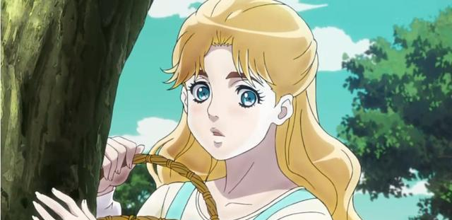 毕竟动漫的核心还是jojo与迪奥之间的战斗,掐头去尾之后,艾琳娜居然没