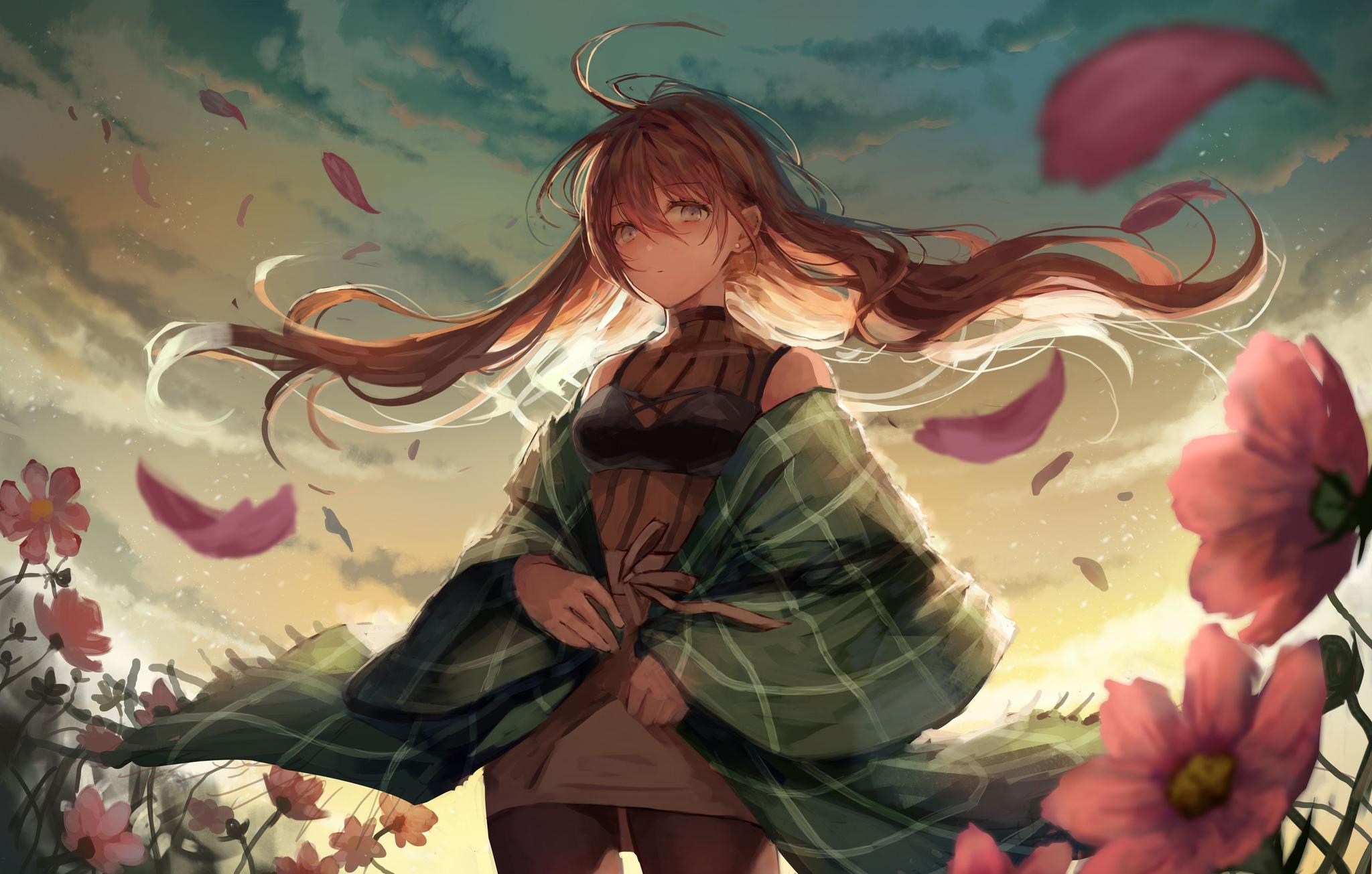 一组高质量人物插画作品造型相当漂亮画技出众很有欣赏价值