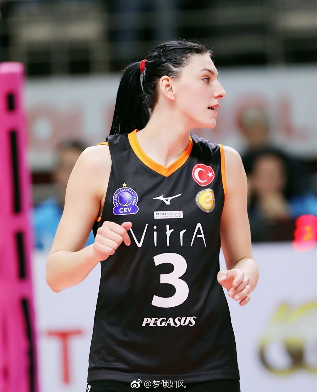 排球美图来袭!土耳其女排联赛第15轮伊萨奇巴