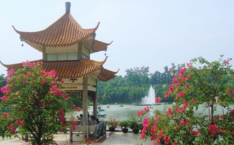 江门新八景之一东湖公园