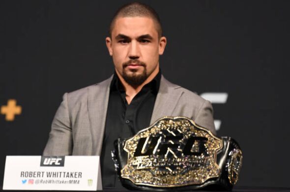 ufc中量级冠军统一战正式敲定ufc243惠特克对阵阿迪萨亚