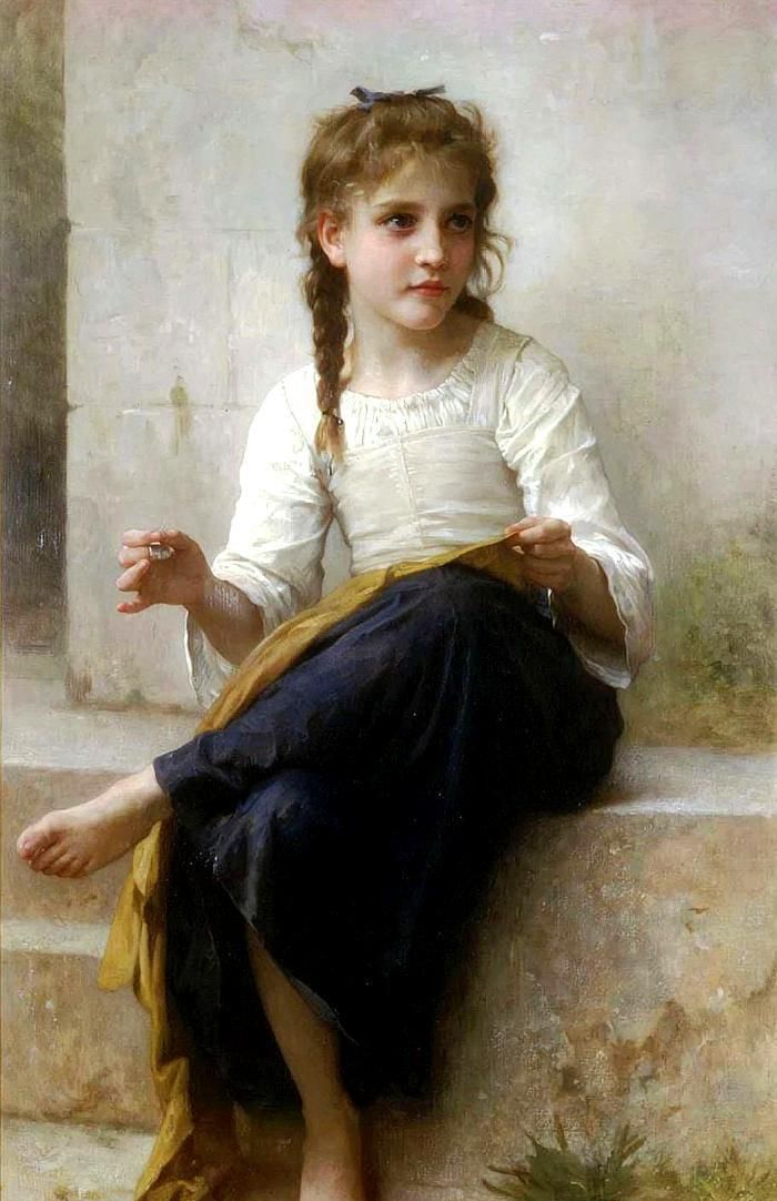 小天使萌萌的太可爱了12幅世界名画欣赏