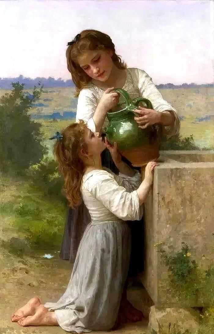 小天使萌萌的太可爱了12幅世界名画欣赏