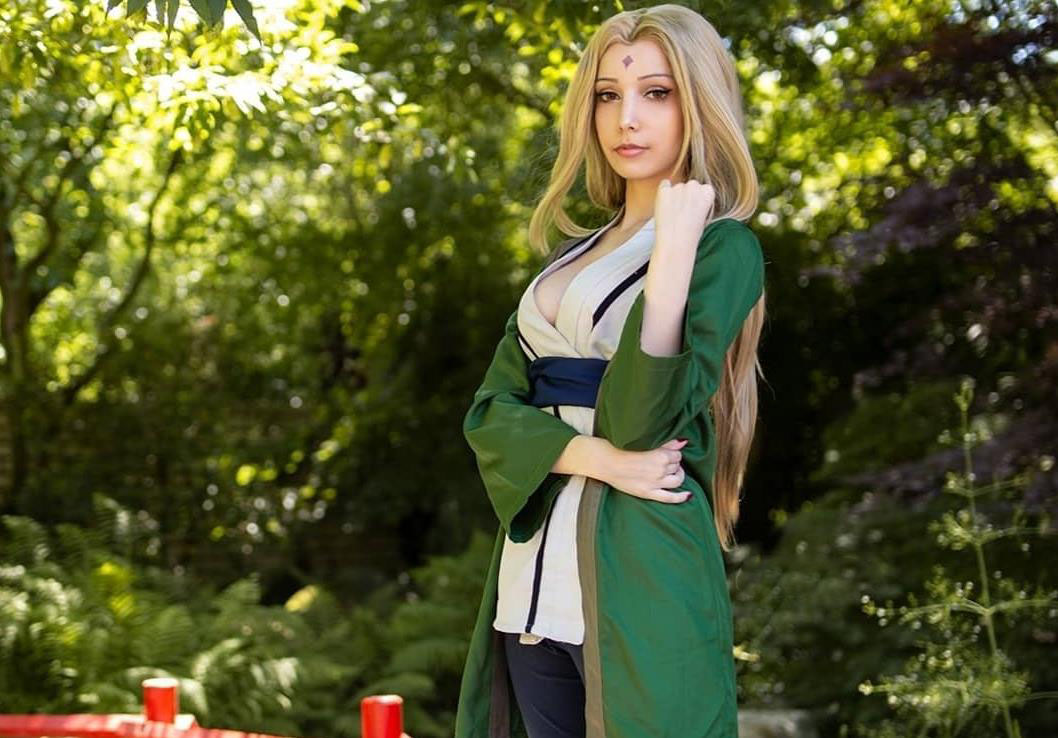 火影忍者cos来一波,网友:这个纲手,不就是我女朋友的样子吗?