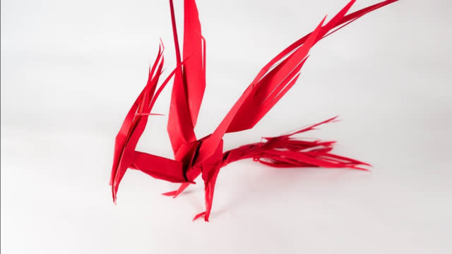 落纸生花创意折纸