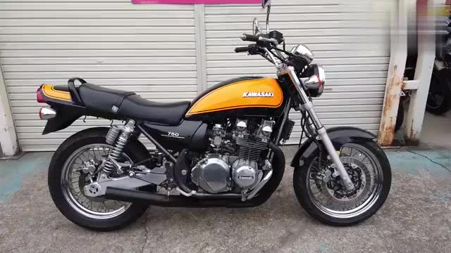 川崎西风750一代神车四缸引擎来听听声浪如何