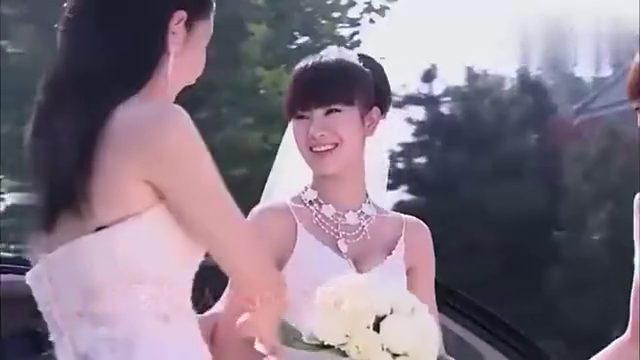 夏家三千金:真真,友善和天美一起结婚,终于成就了:爱情真善美