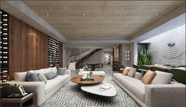 400㎡自然式装修，在自己家里享受spa，随时为身心充电