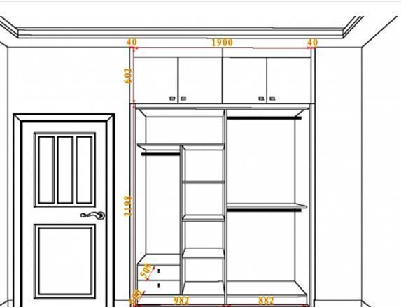 打了30年衣櫃的老木工,列出最詳細的衣櫃尺寸!附:內部結構圖