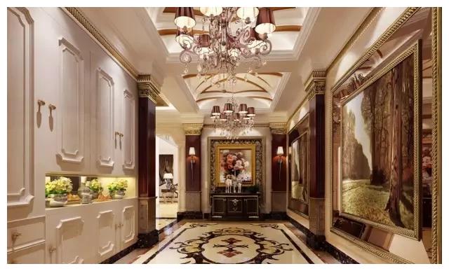 三个欧式豪宅大理石整装设计案例，简直不要太美