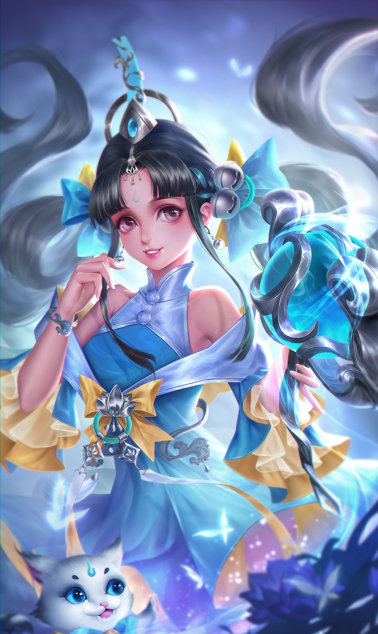 一组高质量人物插画作品造型相当漂亮画技出众很有欣赏价值