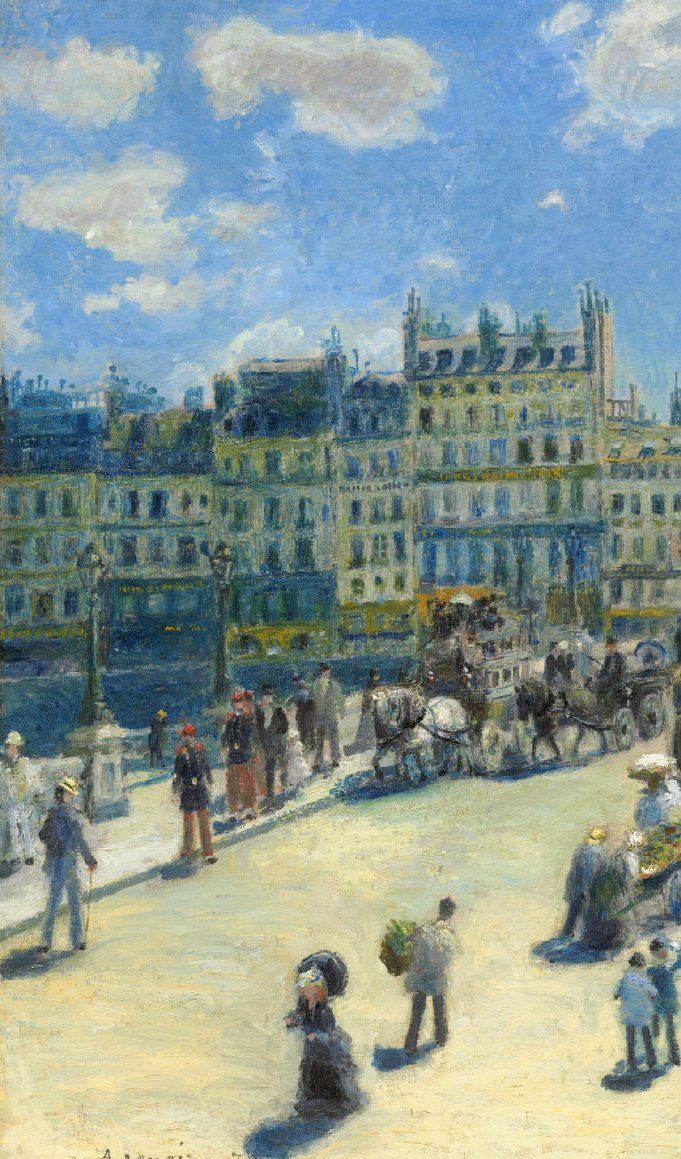 印象派大师雷诺阿笔下的风景绘画欣赏|雷诺阿|印象派|大师_新浪新闻