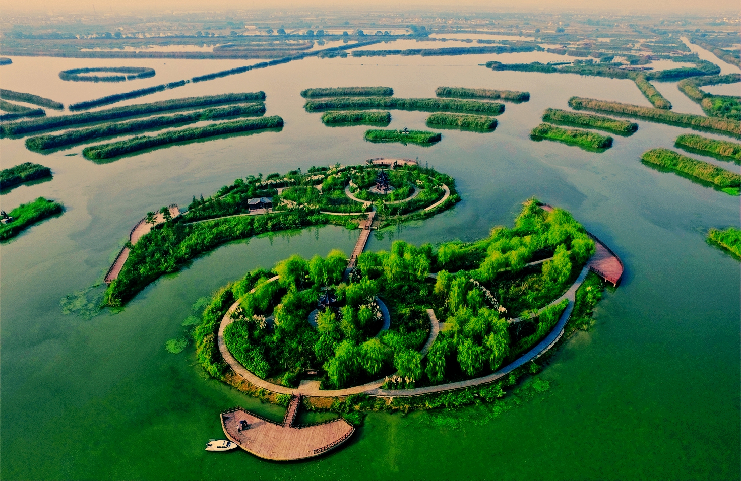 今天是世界湿地日,走进溧阳天目湖源头,长荡湖国家级湿地公园